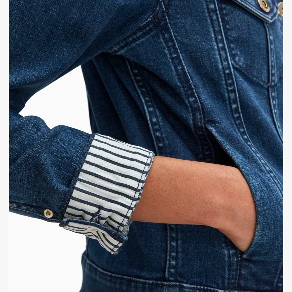 Kate Spade Classic Denim Jacket Size Small - Picture 4 of 10